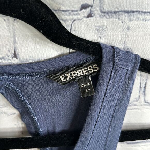 👗 Blue Express Maxi Dress - Size Small - Picture 3 of 4